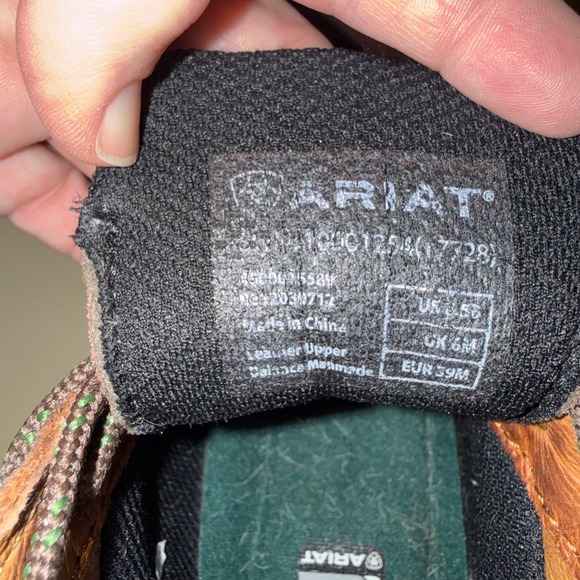 Ariat Women's Canyon Soft Toe Lace-Up Casual Western Boots Leather 8.5 - Picture 7 of 10